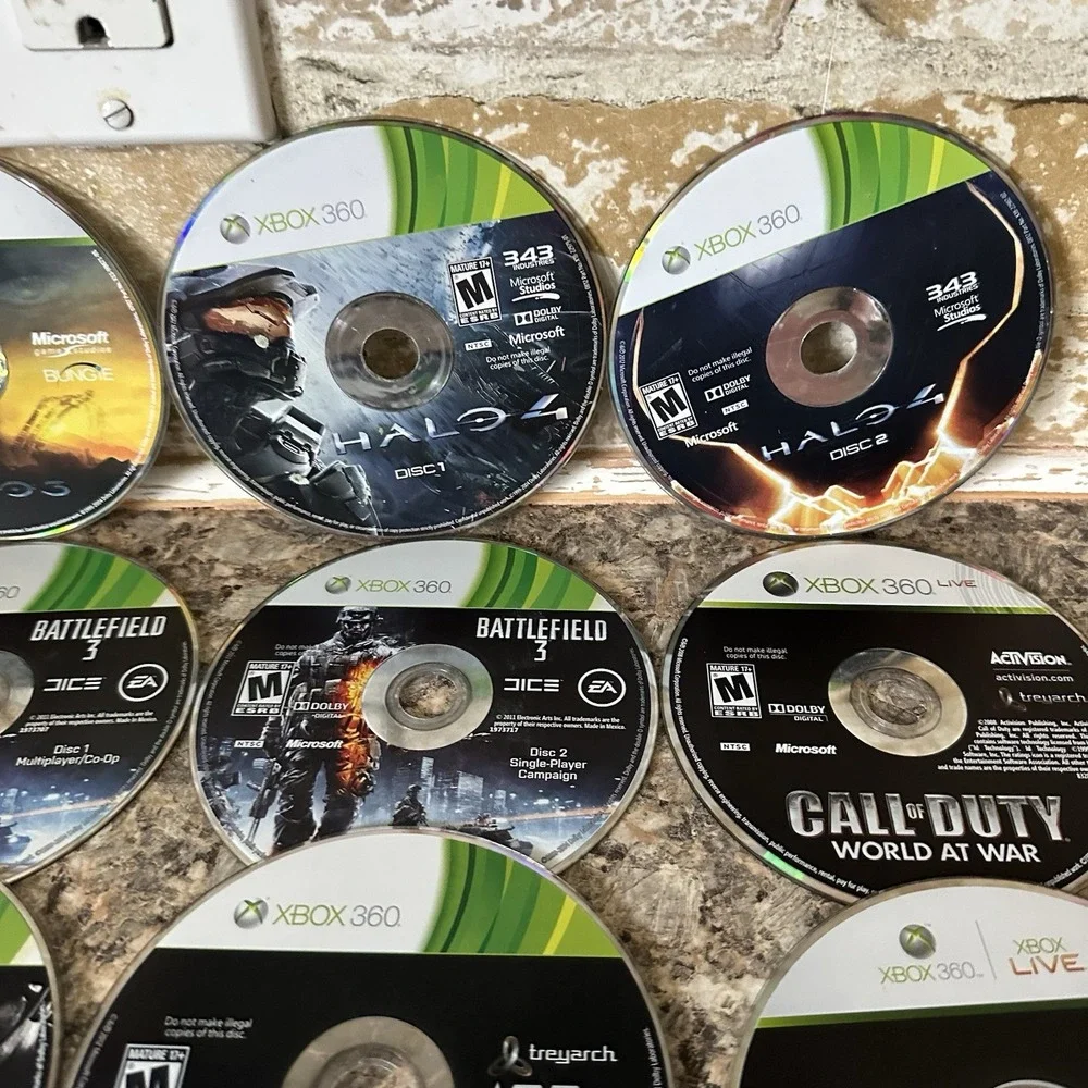 Xbox 360 Lot Of 15 Shooter Games Halo Call Of Duty Destiny Reach 4 Bad Company
